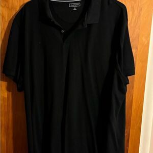 CLUB ROOM Men's Black Polo